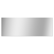 Miroir bord polis 110x40cm